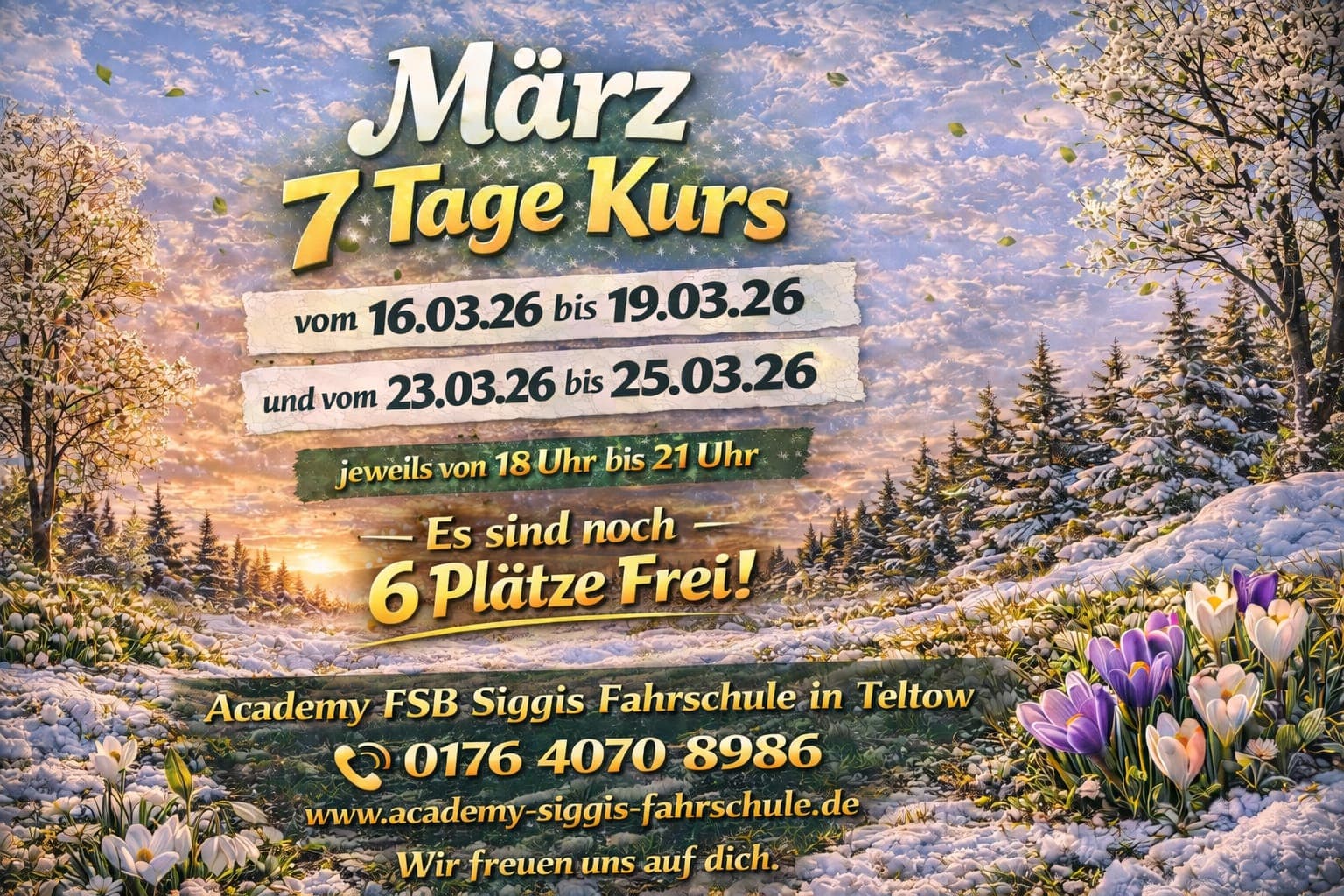 Theoriekurs März 2026