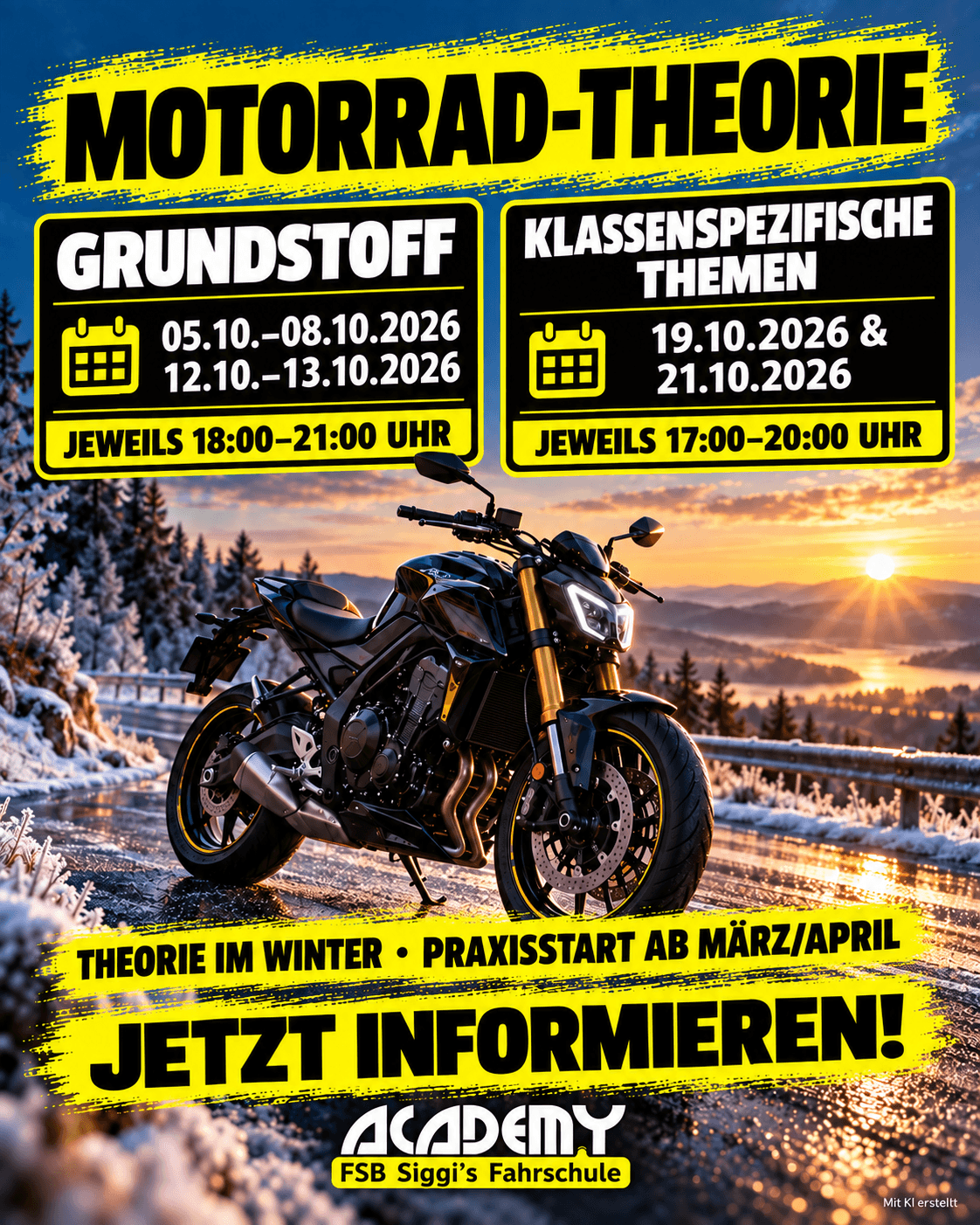 Motorrad Theorie